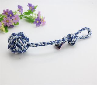 Pet Toy Training Ball Hand Pull Long Tail Ball Small Size Medium Dog Cotton String (Option: Ball Diameter 6cm)